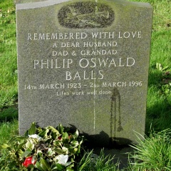 BALLS Philip Oswald 1923-1996